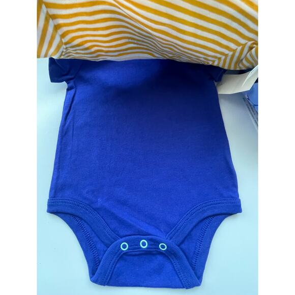 NWT Cat & Jack Short Sleeve Summer  Set 0-3 Months - Picture 4 of 7